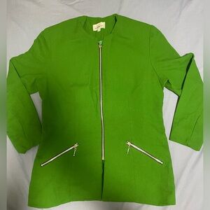 Green Women's Pea Coat